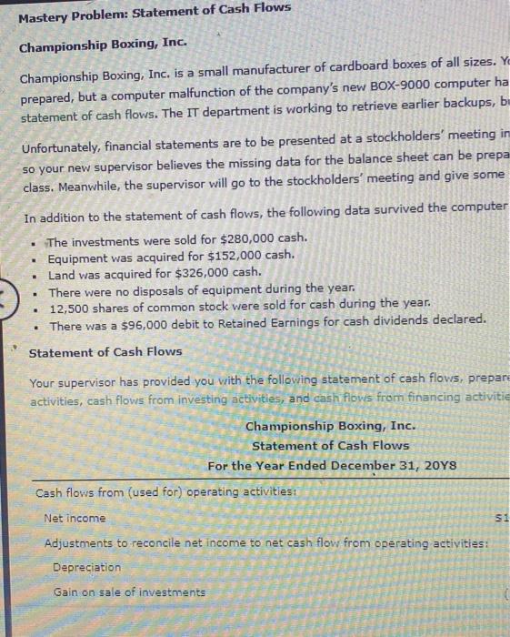 Ching, Inc. small actuar card of all you have reportal for your