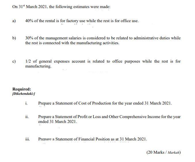 2 Raihana Manufacturer Sdn. Bhd, a local business involved in the manufacturing