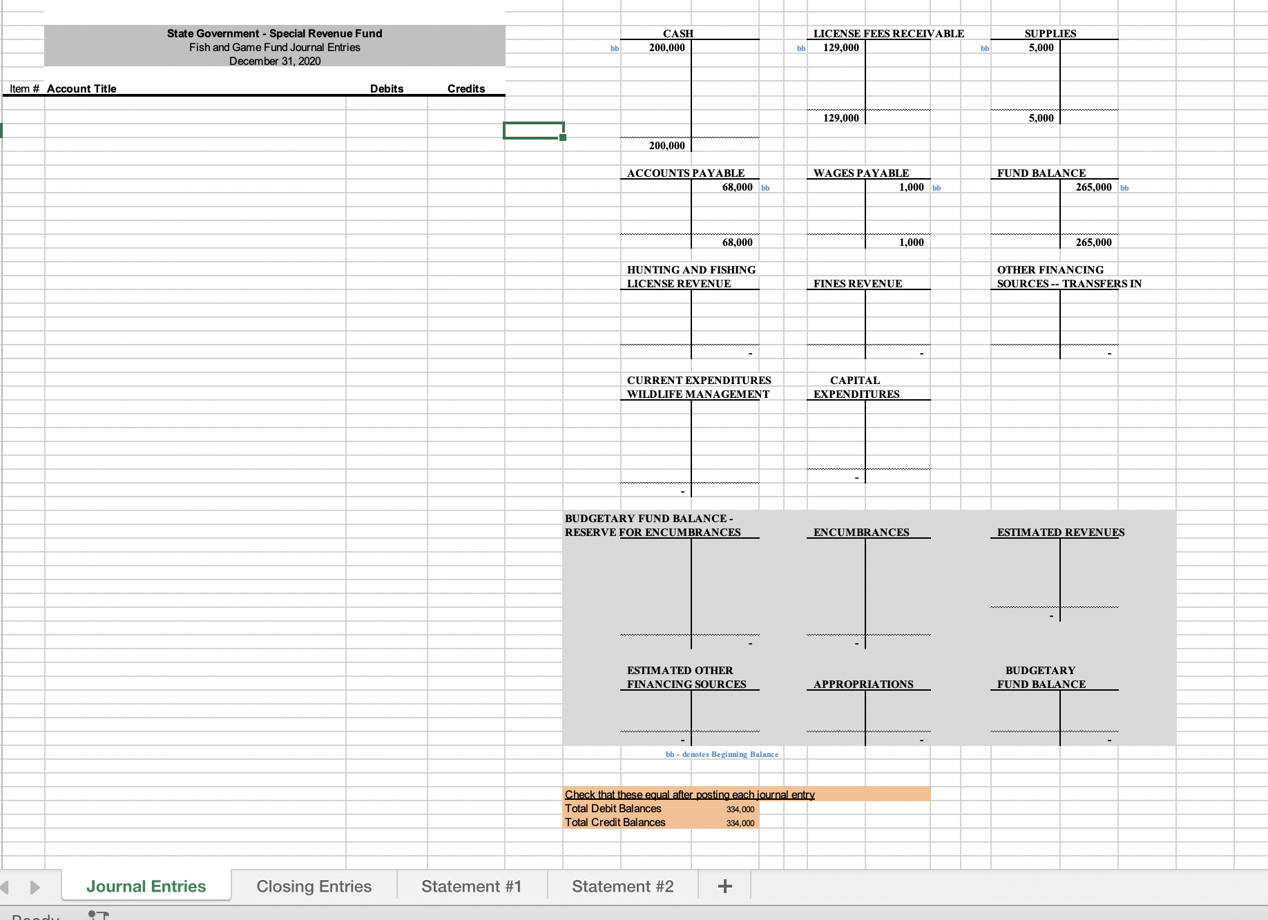  4-12. The state government administers a special revenue fund, the Fish