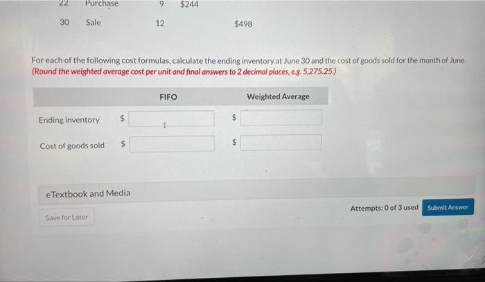 European-style coffee makers and uses a periodic inventory system. Its inventory records