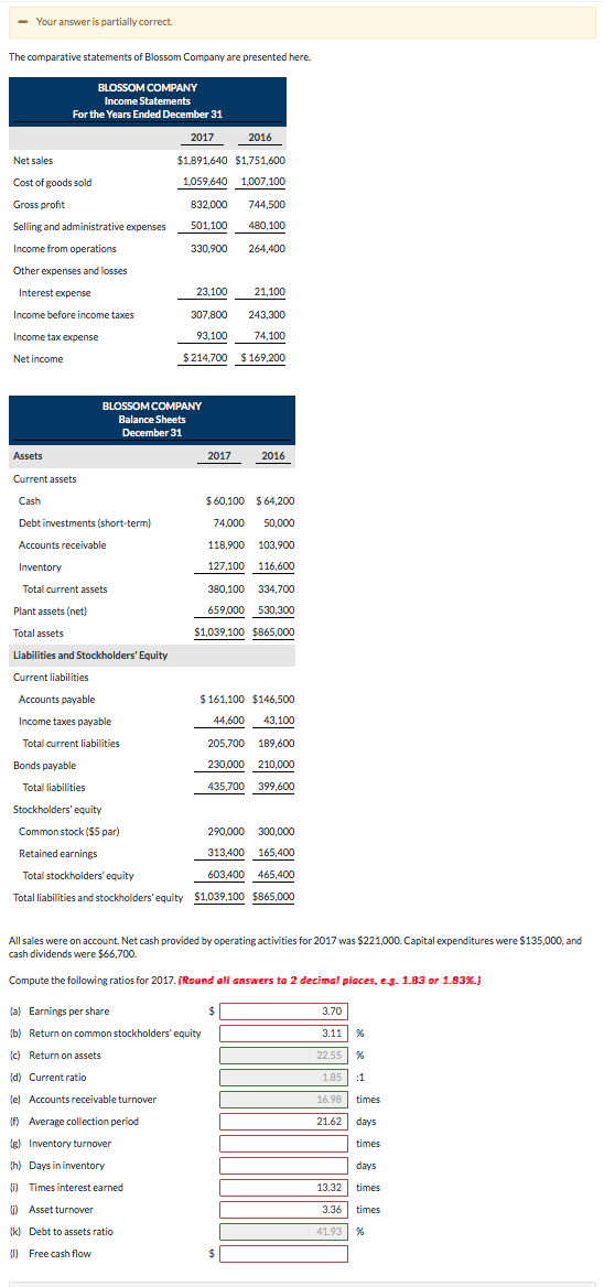  Please help me. - Your answer is partially correct. The comparative