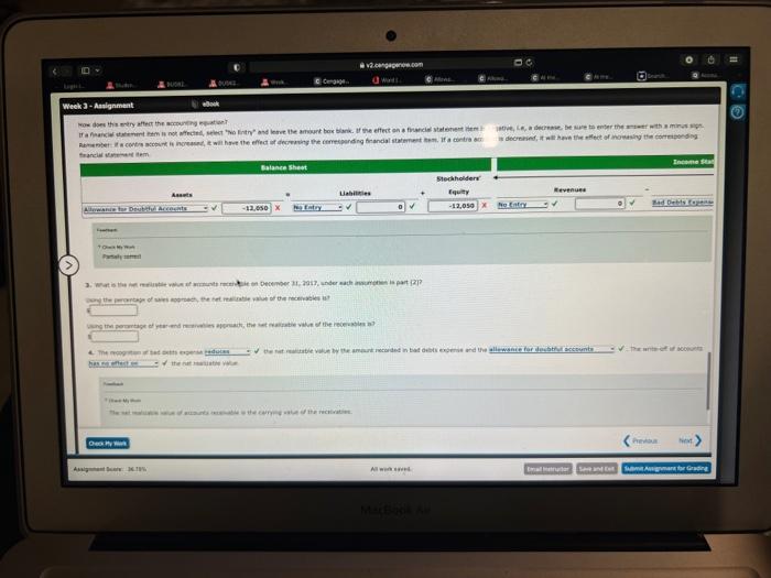 does a ois evtry allect the eccounting nacation? fiadial ataberment ite-1. Braliets