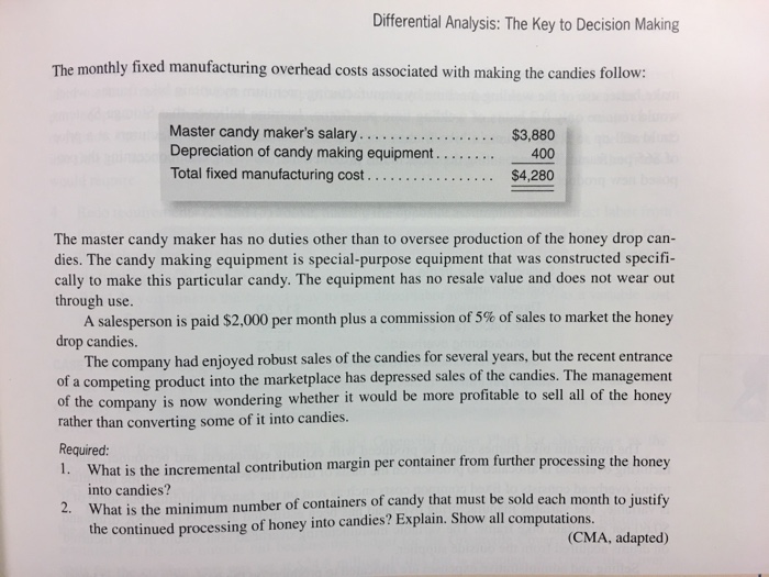 the financial and non financial considerations as to what the management of