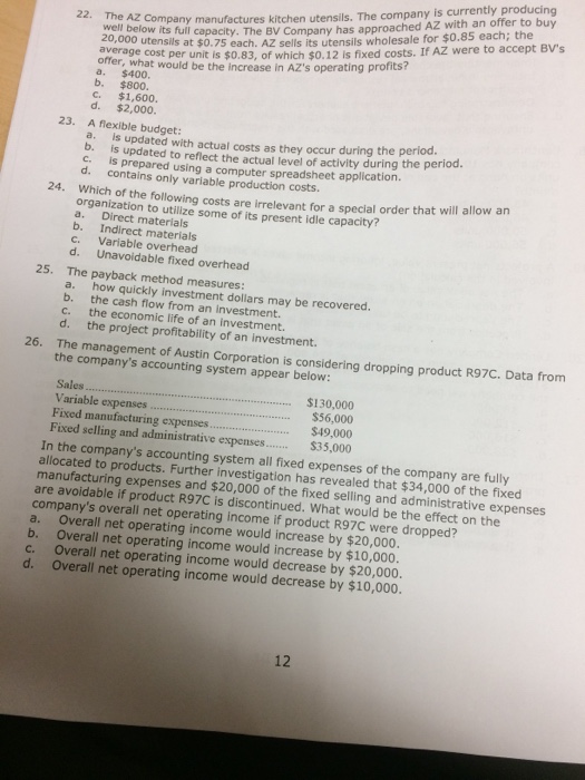 Help me please with the correct answers please for all answers. Thank