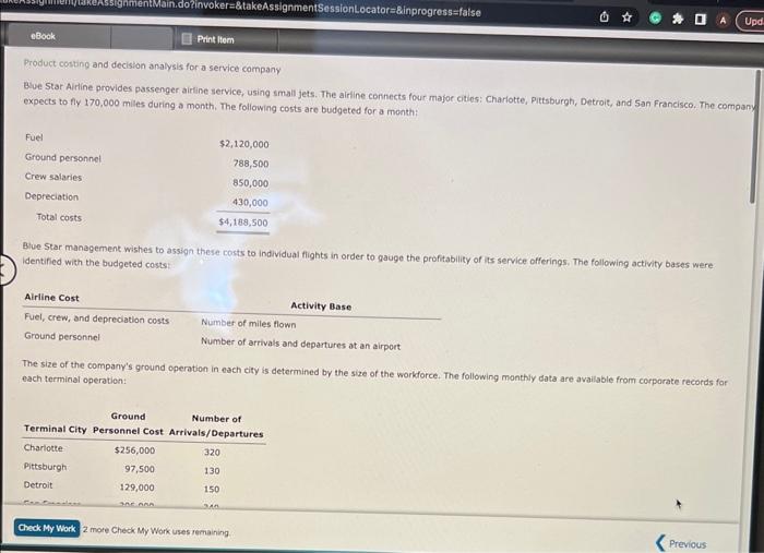  please help solve the last part Product costing and decision analysis