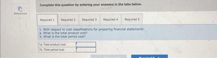 Purposes [LO1-1, LO1-2, LO1-3, LO1-4, LO1-5] Dozier Company produced and sold 1,000