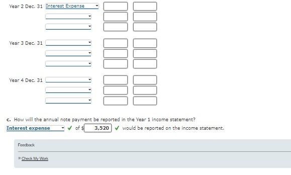 this installment note, similar to the one presented in Exhibit 4. Note: