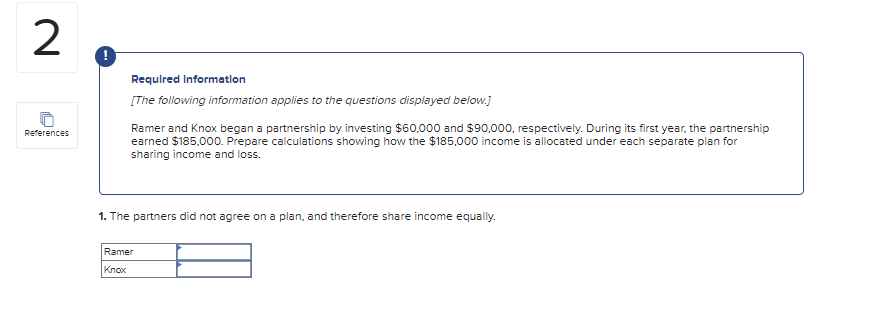 PLEASE GET THIS RIGHT FOR THE 2ND TIME Requlred Information [The following