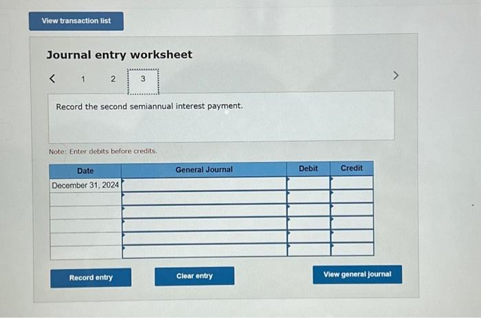 30 and December 31 each year. Required: Assuming the bonds issue for