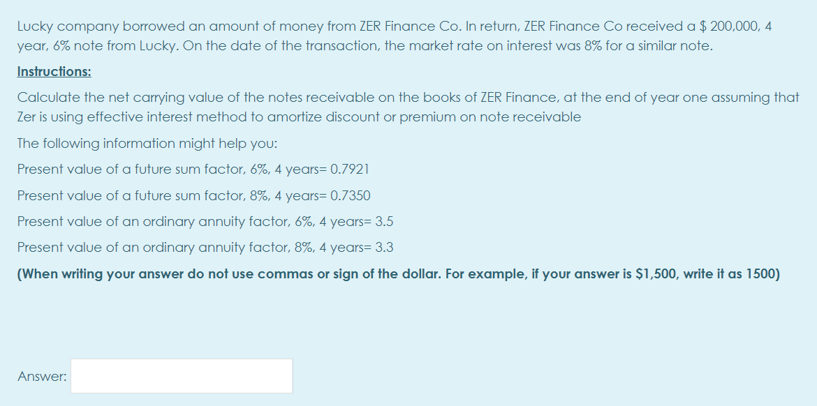 A Crest Textiles factors $40,000 of accounts receivable on a with recourse