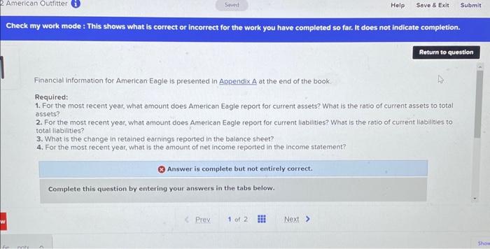  Financial information for American Eagle is presented in ARpendix A at