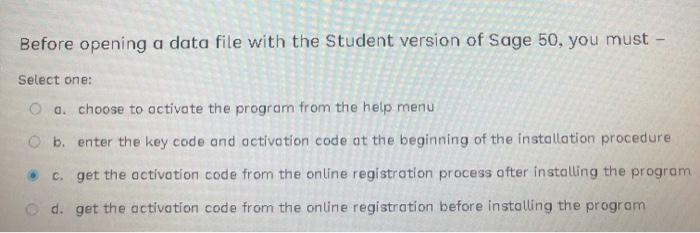  Before opening a data file with the Student version of Sage