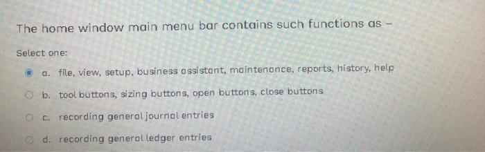 from the online registration process after installing the program d. get the