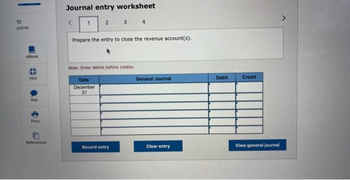 information Use the following information for the Exercises below. [The following information