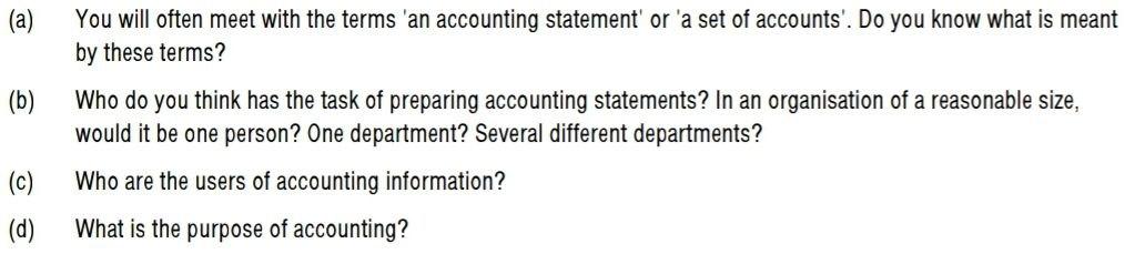 I need the answer as soon as possible (a) You will often