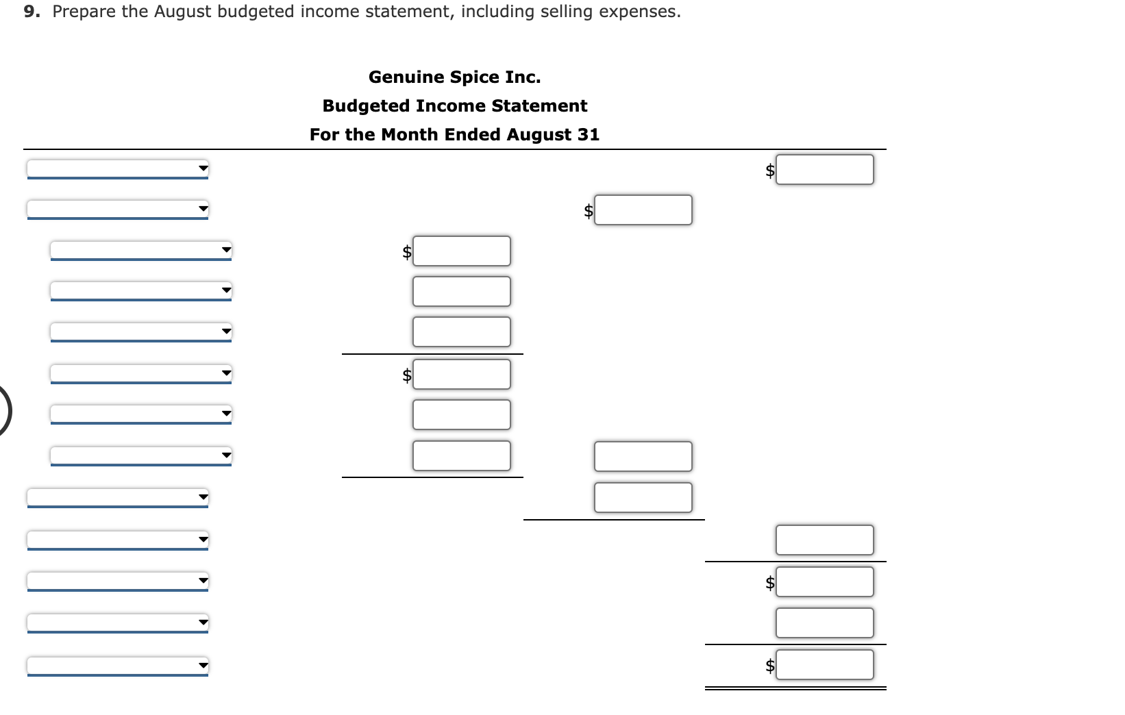 Determine the contribution margin per case. Round your answer to the nearest
