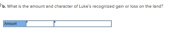 11-4) (The following information applies to the questions displayed below. Luke sold