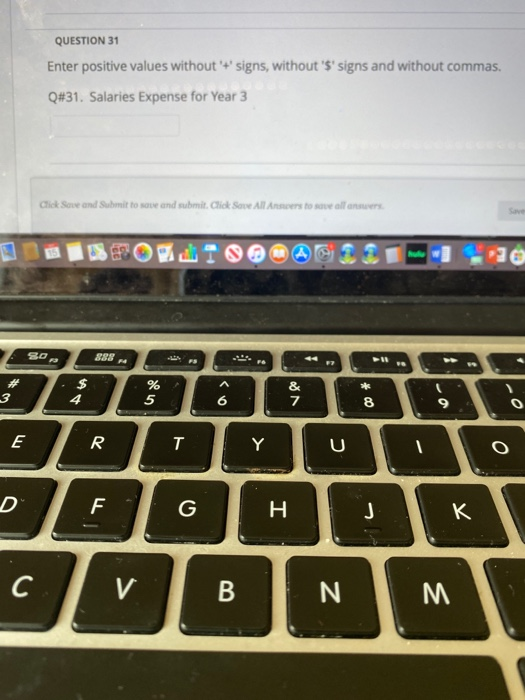 Q#31. Salaries Expense for Year 2 was $54. Prepaid Salaries at Dec