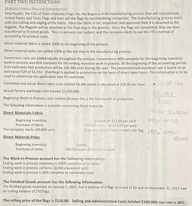 Please Help Me with the Equivalent Units Schedule and Cost of Production