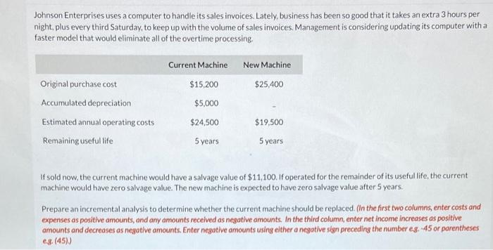  the last question options are the current machine should be (replaced