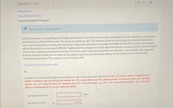 Thanks Crane Company is considering an investment that will return alump sum