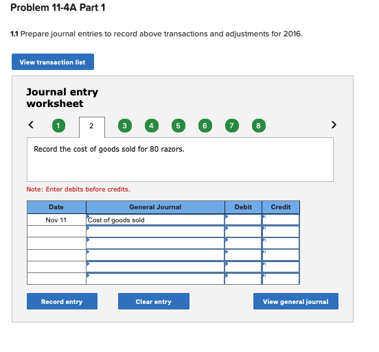 (The following information applies to the questions displayed below.) On October 29,