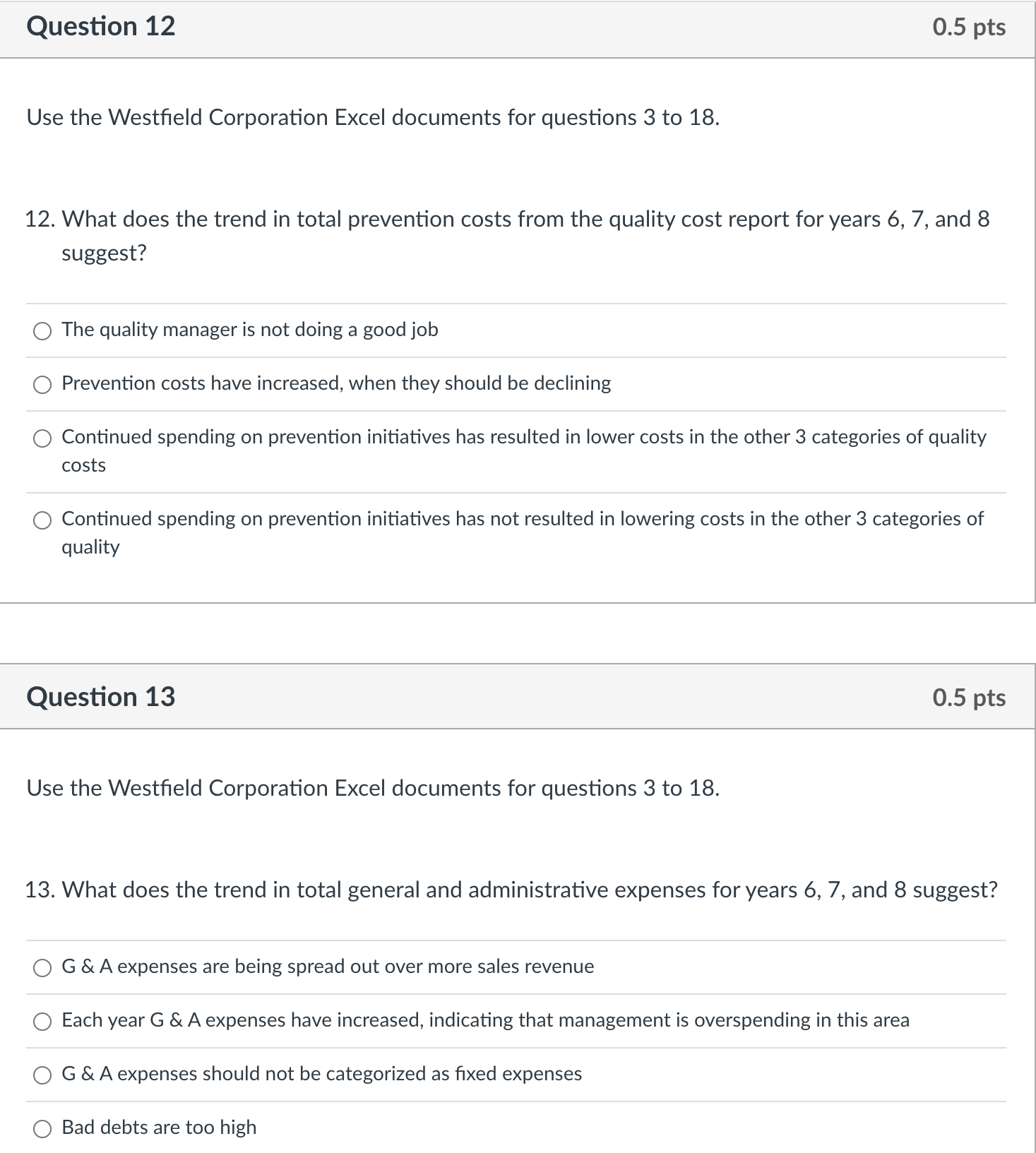  Please answer all the questions Below is data from the case.
