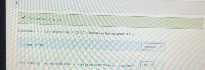 just ended: Colt is considering a new product line that would involve