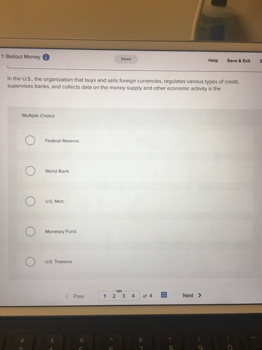  t: Bailout Money Saved Help Save & Exit S In the