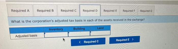 return for 100 percent if the corporation's stock. The property transferred to