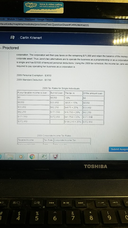 in one piture but each picture shows part of the problem vioduie