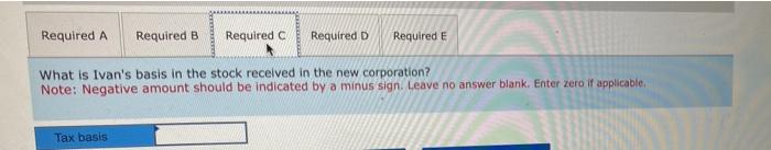 corporation had the following fair market values and adjusted tax basis: The