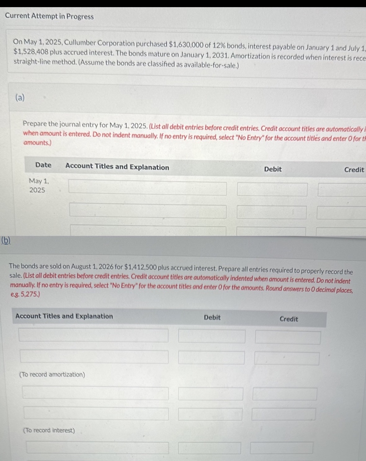  Current Attempt in Progress On May 1,2025, Cullumber Corporation purchased $1,630,000