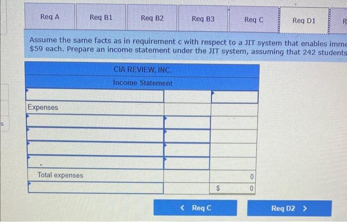 class. To ensure that enough books are avallable. CIA Review normatly orders