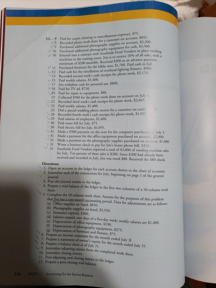 the book college accounting 5th edition (paradigm) I am looking for the