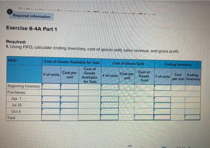 costs are rising (L06-3) (The following information applies to the questions displayed