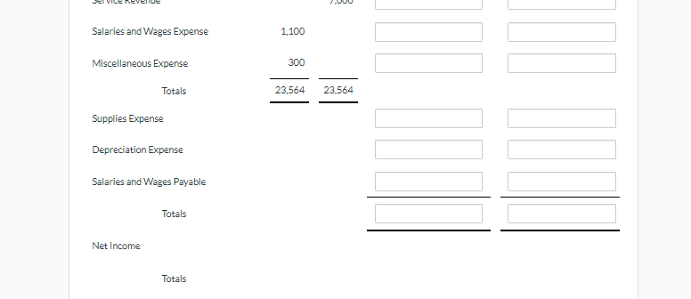 and dividends. The trial balance columns of the worksheet for Sarasota Roofing