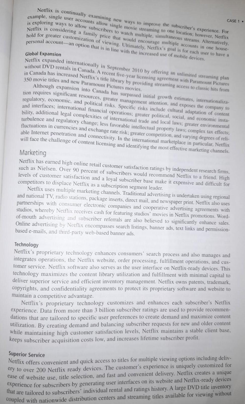 2. Create a grand Strategy matrix using the information provided Lori Radulovich