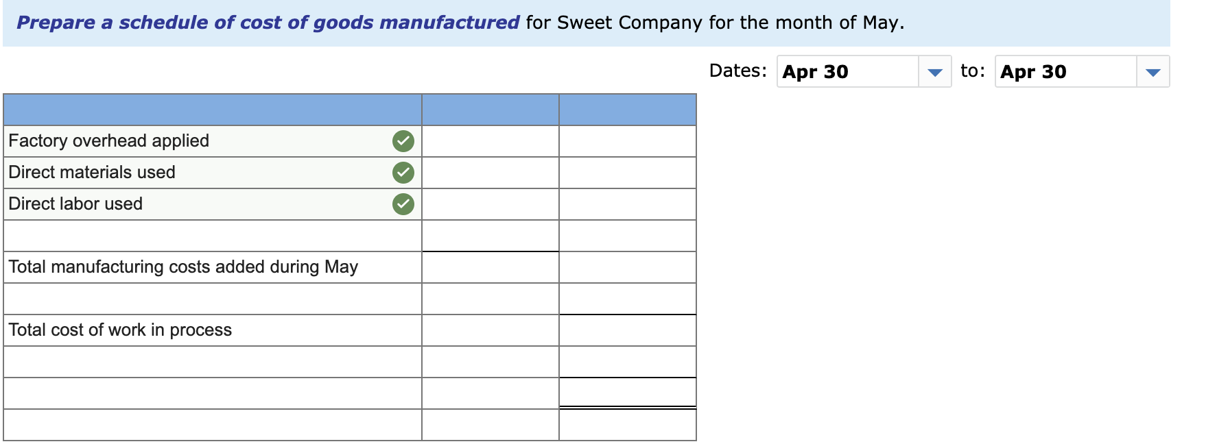 Sweet Company manufactures soccer balls in two sequential processes: Cutting and Stitching.