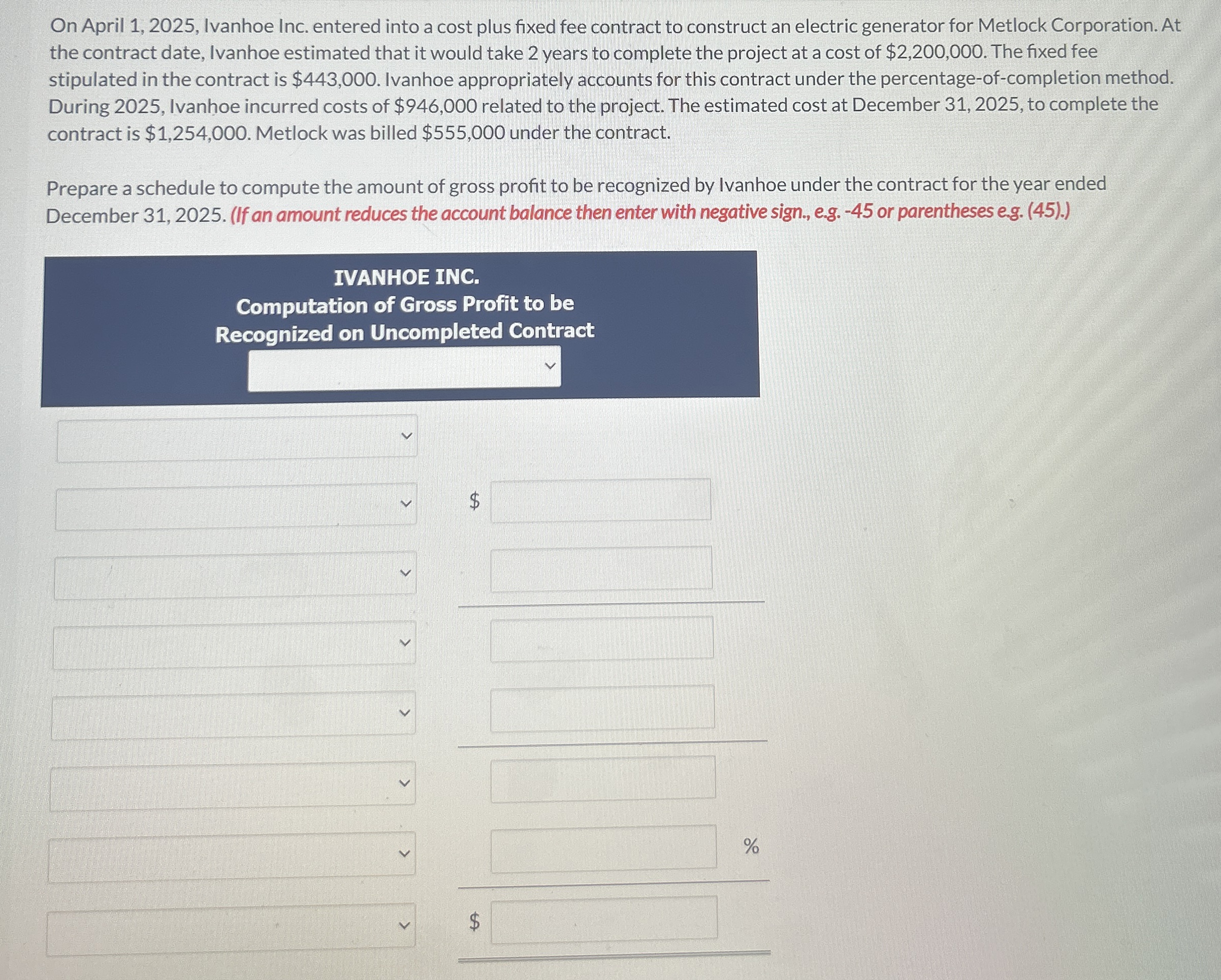  On April 1,2025, Ivanhoe Inc. entered into a cost plus fixed