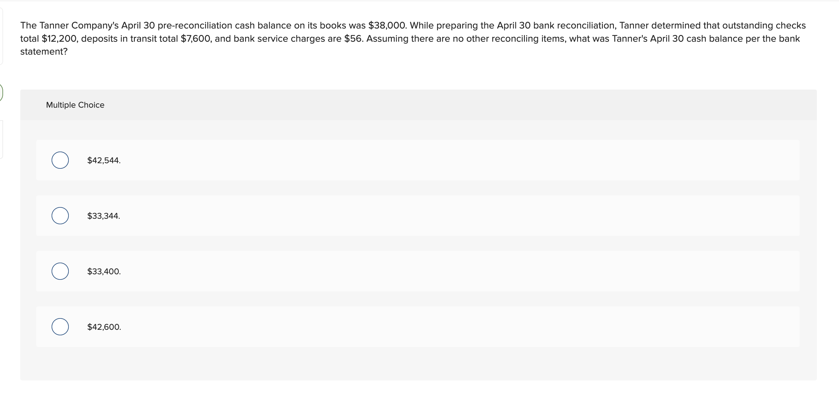 data (ignore income taxes): 2022 revenues were $105,700. 2022 expenses were $48,800.