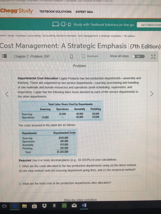  chapter7 probiem-3 Chegg Study TEXTBOOK SOLUTIONS EXPERT O&A D-Q study with