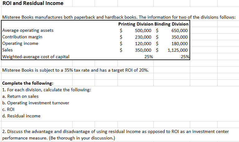 Hello, I need help with the following question for a managerial accounting