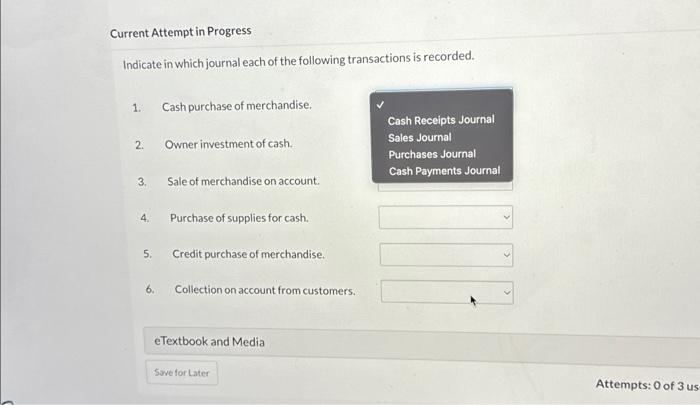 of 10 1. Mr. Richey invested cash in the business. 2. Purchased