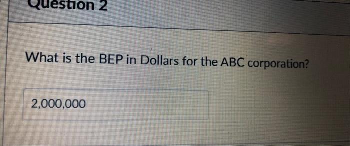 green. Total fixed costs \begin{tabular}{|lr|} \hline$ & 1,200,000 \\ \hline$ & 1,200