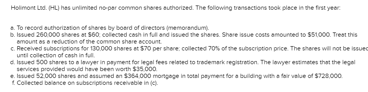 Please answer the Journal Entries 1 to 8 using the options
