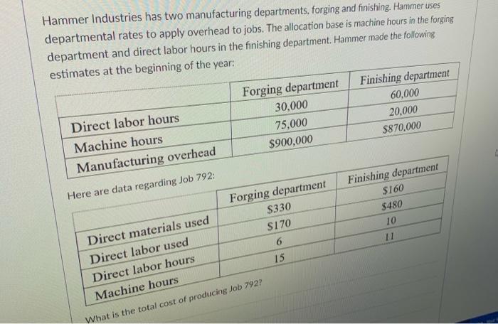  a. $1,240 b. $1,465 c. $1,380 d. $1,675 e. none Hammer