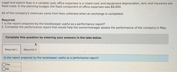 LO9-2, LO9-3, LO9-4, LO9-6] Exchange Corp. is a company that acts as