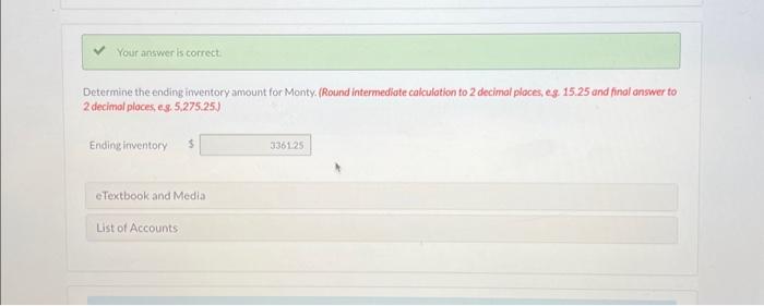 in red On April 30 , Monty learns that the product has