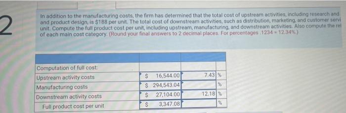 handling Number of parts $ 0.60 Machinery Number of machine hours 59.00